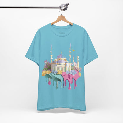Natural Cotton Tee Shirt - Istanbul, Turkey Printify