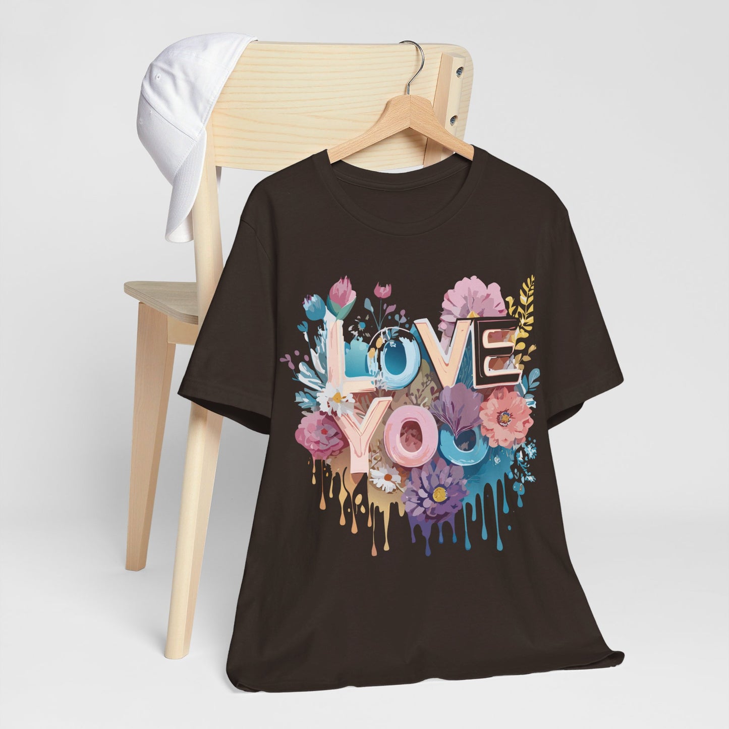 T-shirt en coton naturel - Collection Love Story