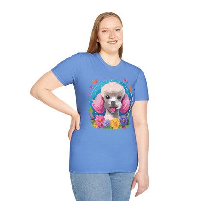 Dog Shirt With Animals Unisex Softstyle Tee 100 Percent Cotton Gildan 64000