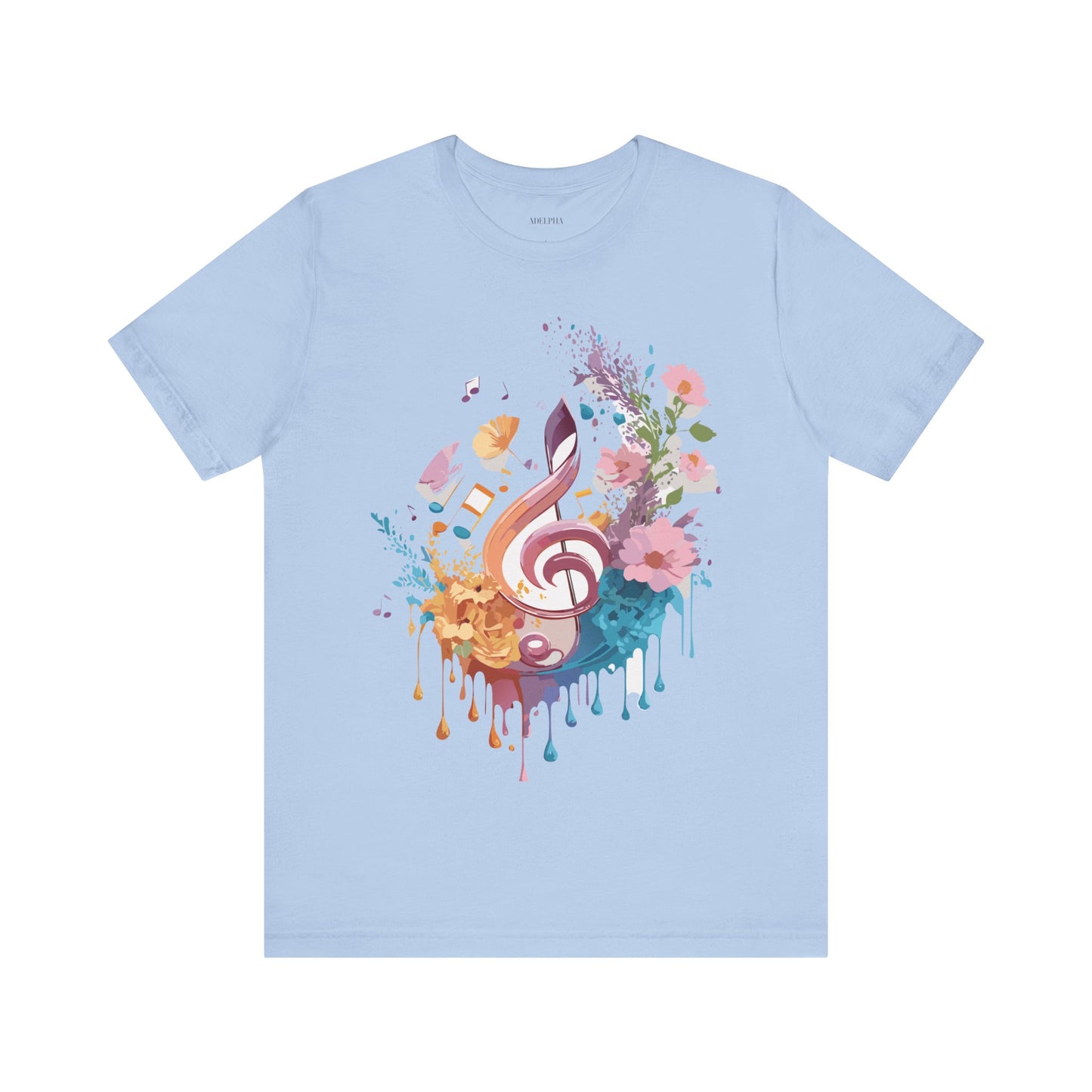 T-shirt en coton naturel - Collection Musique