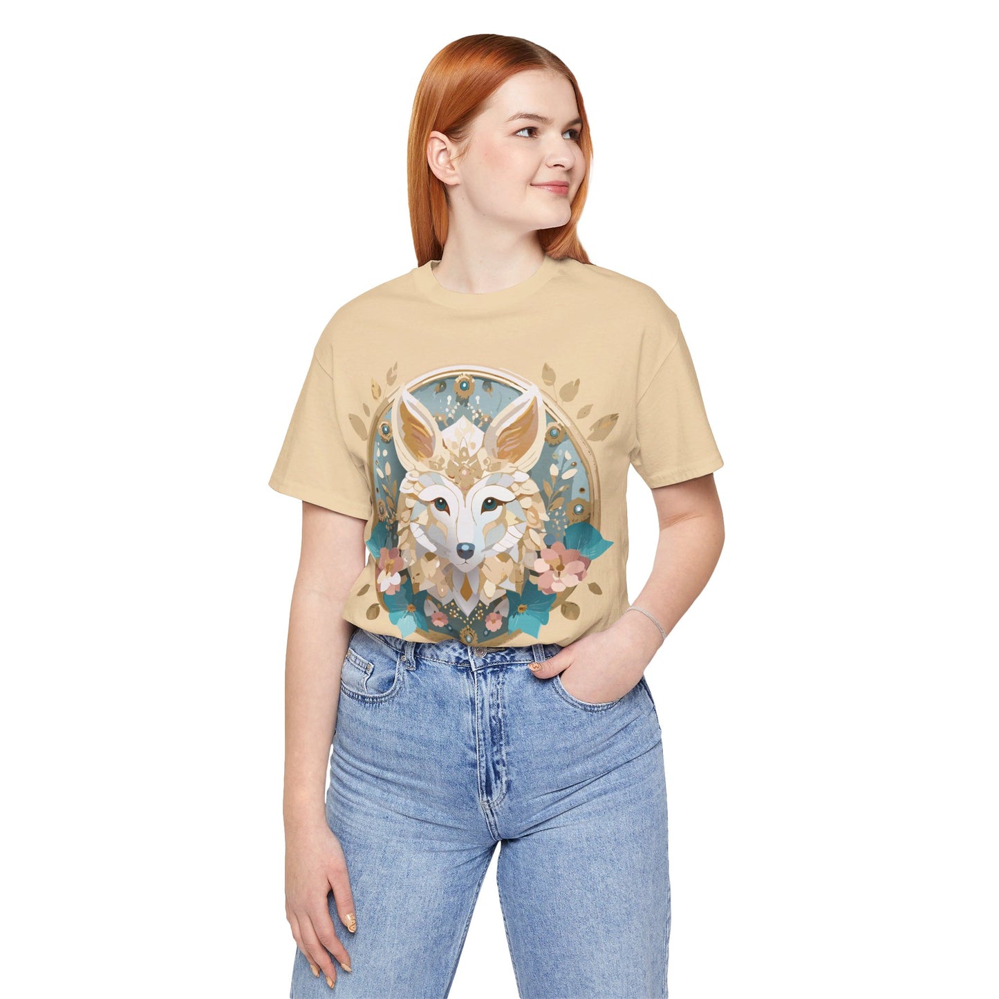 T-shirt en coton naturel - Collection Médaillon