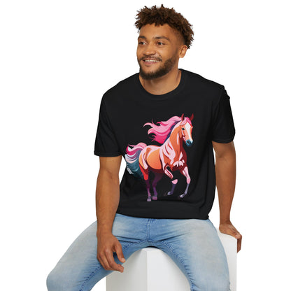 Horse Shirt Gildan Softstyle Tee Unisex 100 Percent Ring Spun Cotton