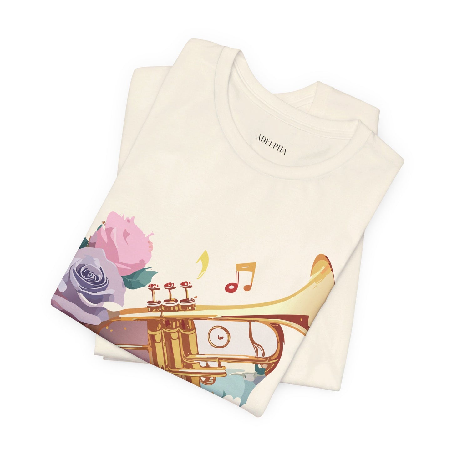 Natural Cotton Tee Shirt - Music collection