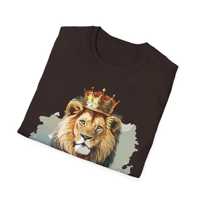 Lion Shirt Unisex Animal Tee Gildan Softstyle 64000 Comfort Fit