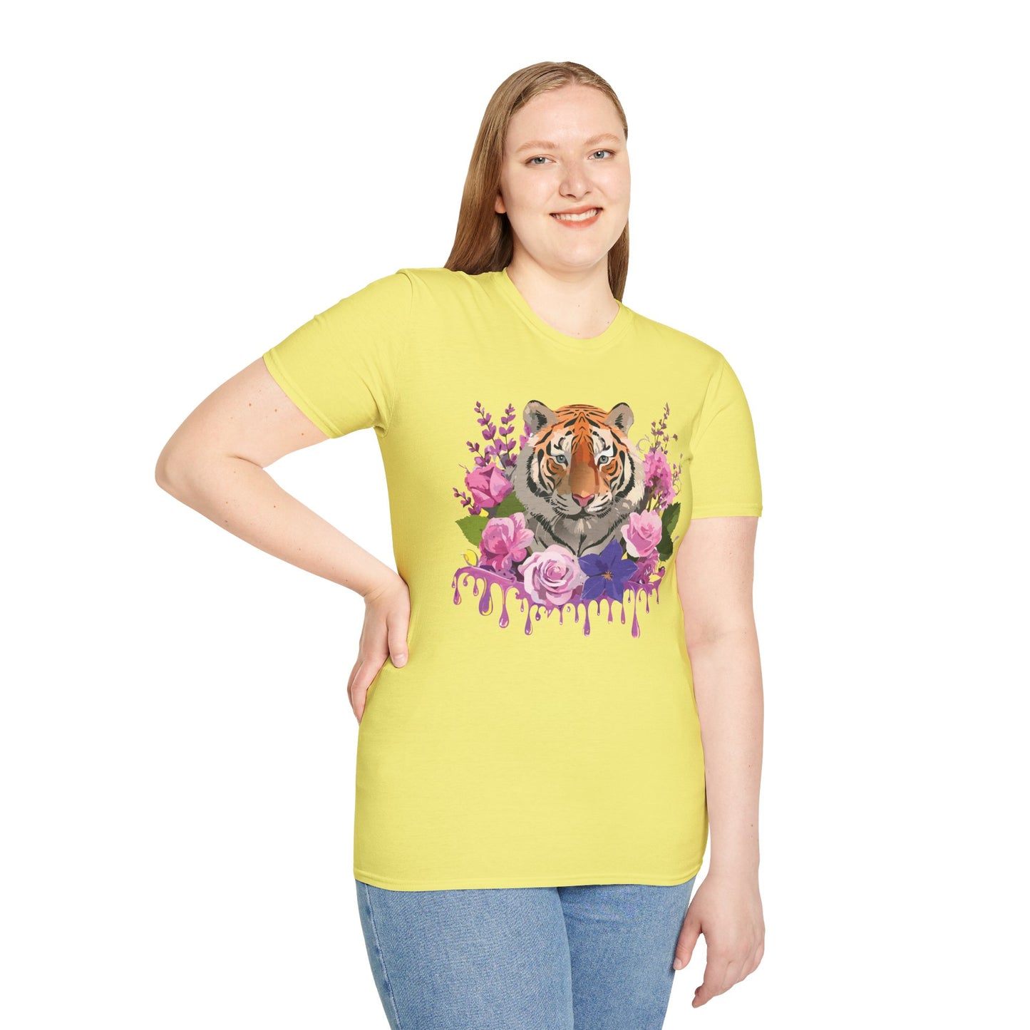 Tiger Shirt, Shirt with Tiger, Animal Tee, Shirt with Animals