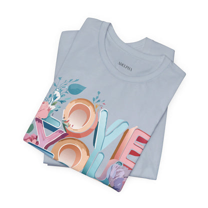 Natural Cotton Tee Shirt - Love story Collection Printify