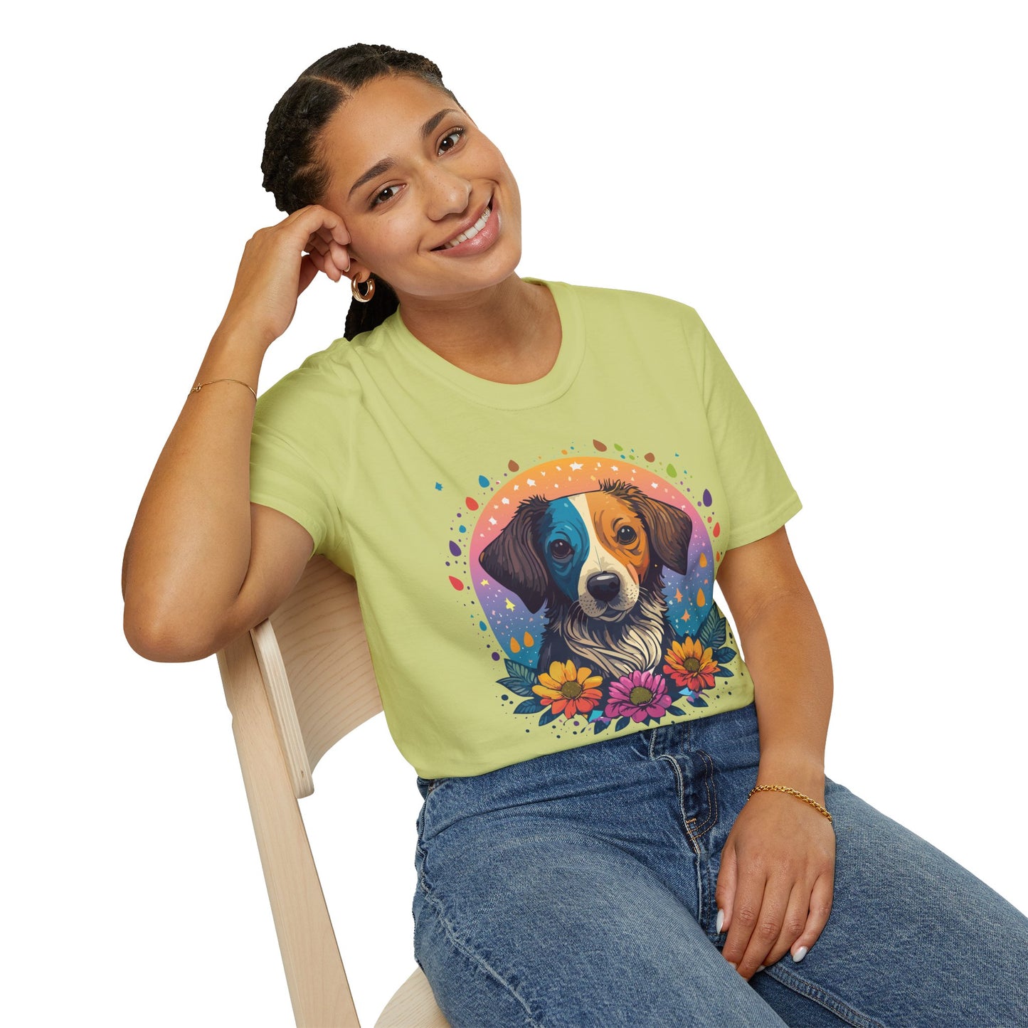 Dog Shirt, Shirt with Dog, Animal Tee, Shirt with Animals