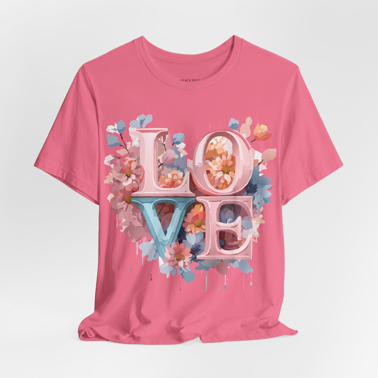 T-Shirt aus natürlicher Baumwolle – Love Story-Kollektion