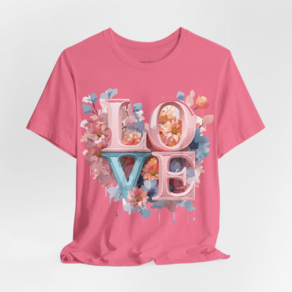Natural Cotton Tee Shirt - Love story Collection Printify
