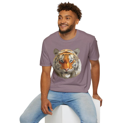 Unisex Tiger Shirt Animal Print Tee Gildan Softstyle Cotton Quality