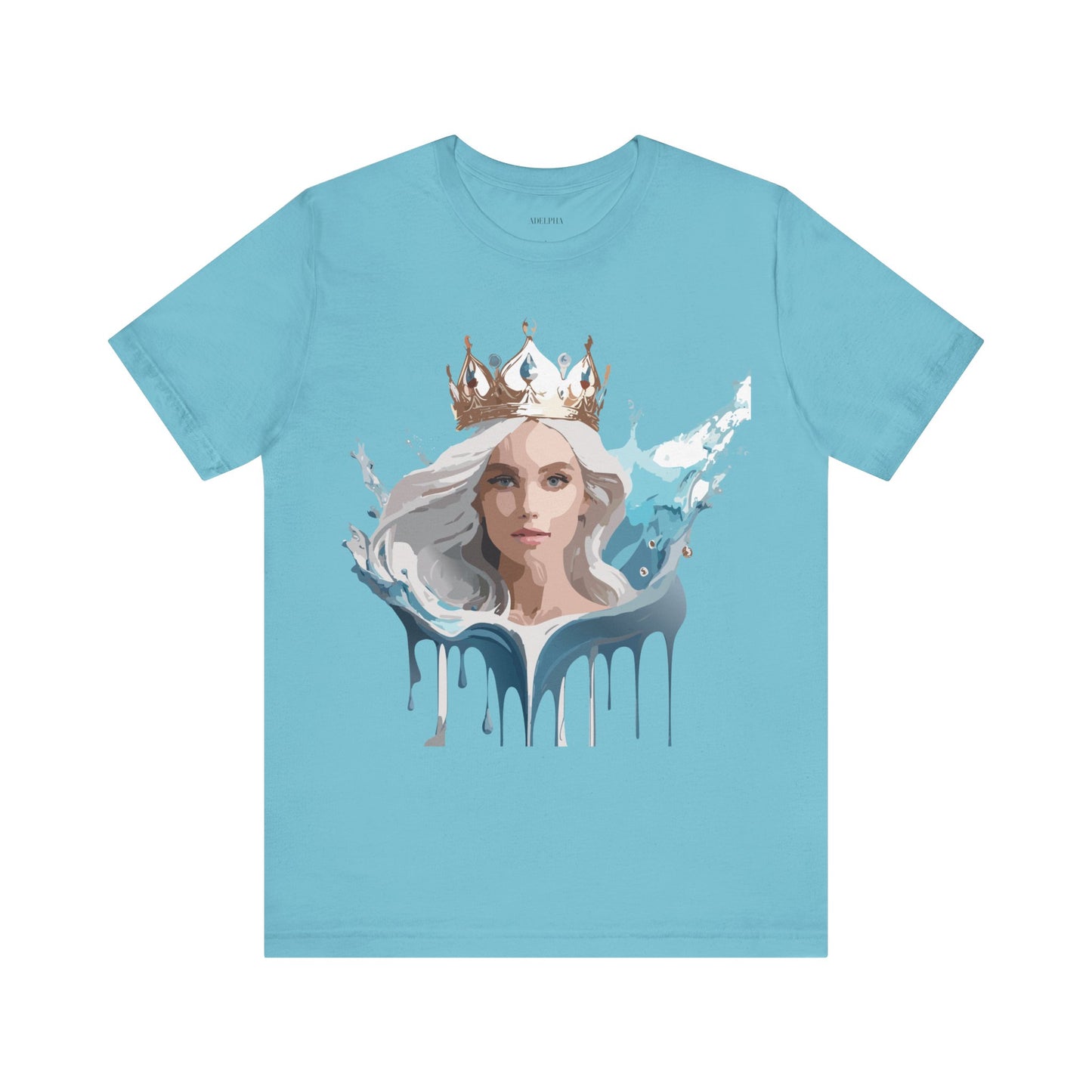 T-shirt en coton naturel - Collection Queen