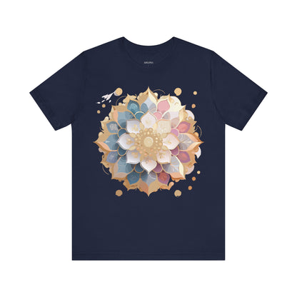 Natural Cotton Tee Shirt - Medallion Collection Printify