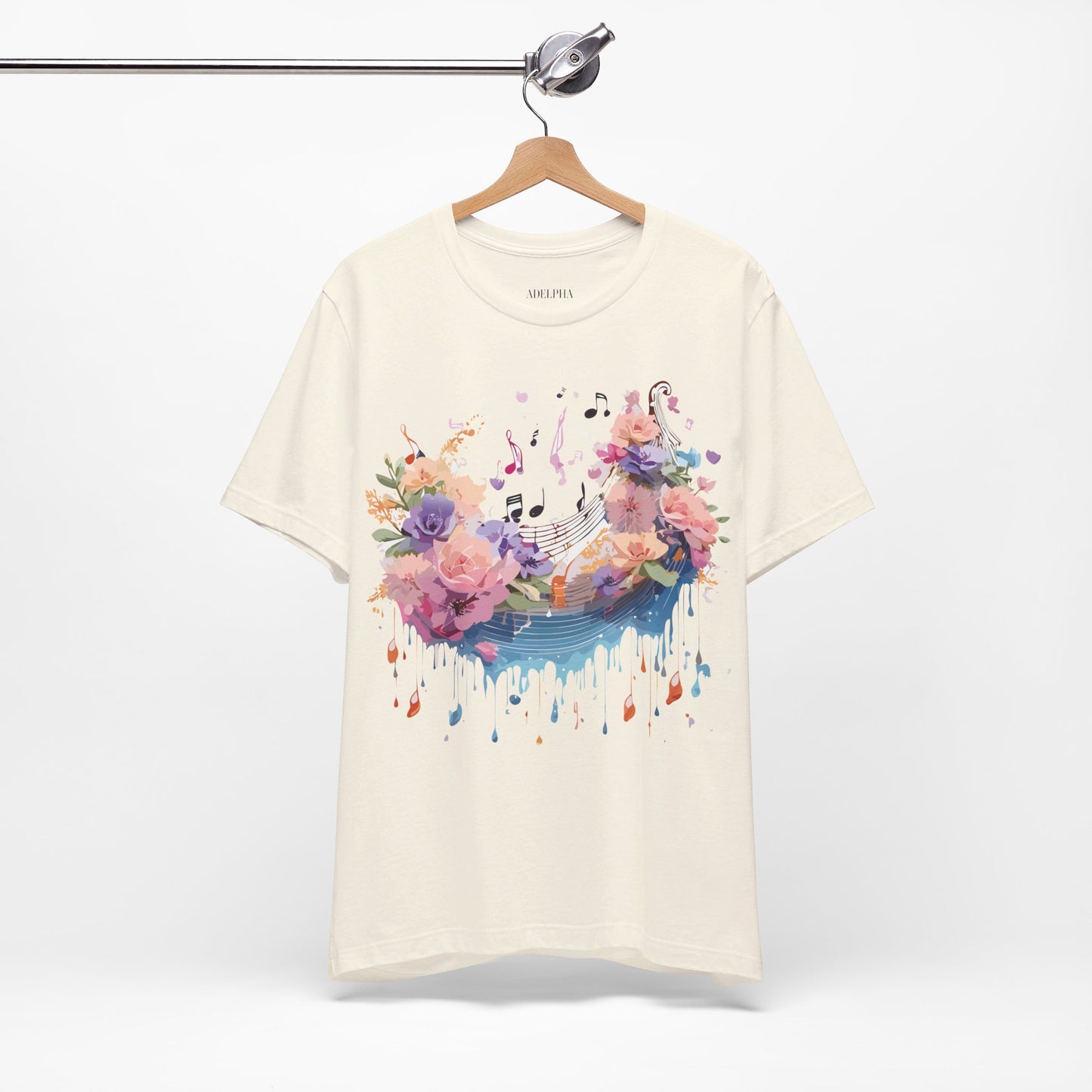 T-shirt en coton naturel - Collection Musique