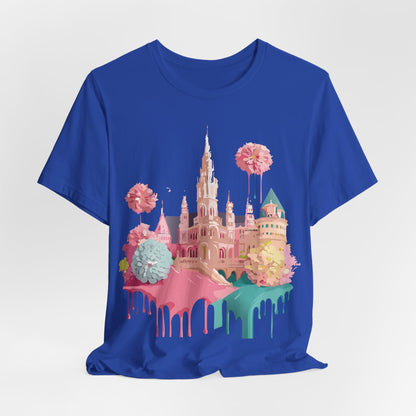 Natural Cotton Tee Shirt - Beautiful Places Collection - Vienna Printify