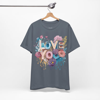 Natural Cotton Tee Shirt - Love Story Collection Printify