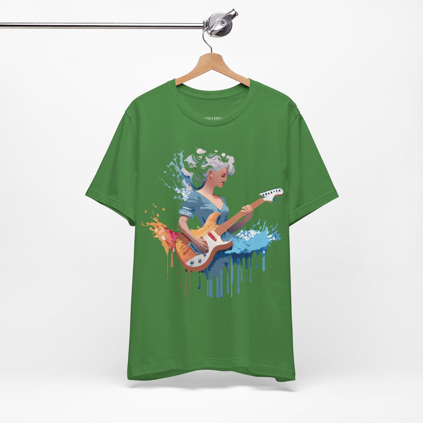 T-Shirt aus natürlicher Baumwolle – Musikkollektion