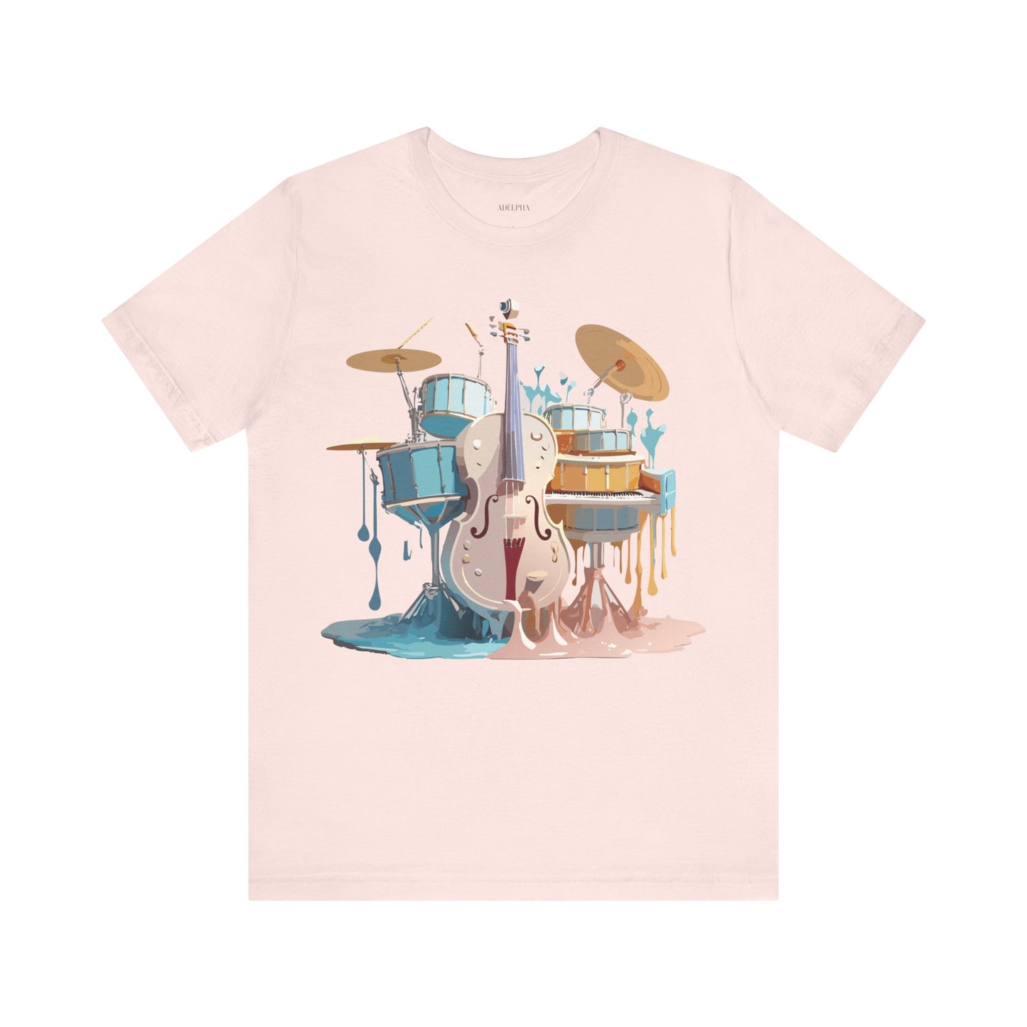 Natural Cotton Tee Shirt - Music collection