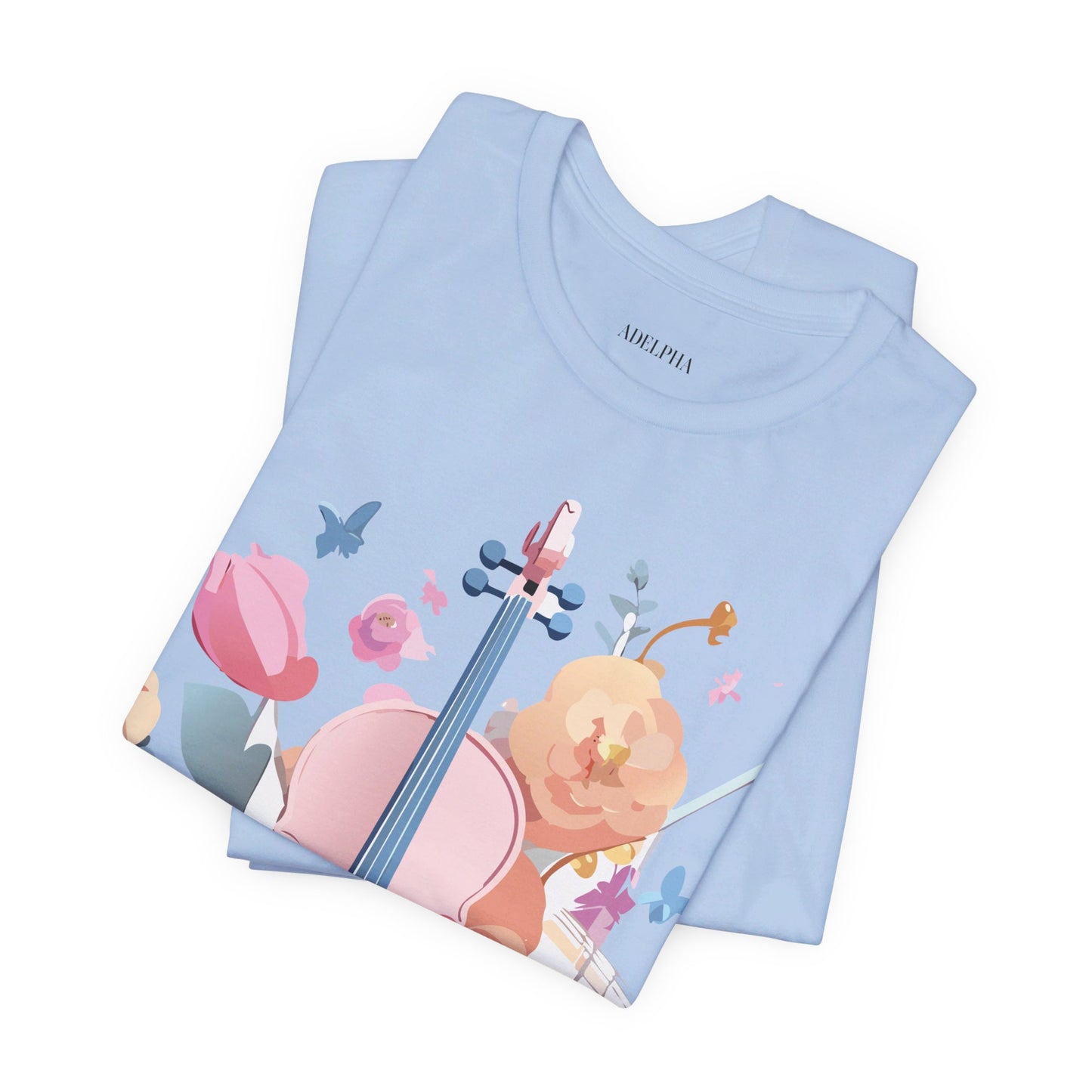 T-shirt en coton naturel - Collection Musique