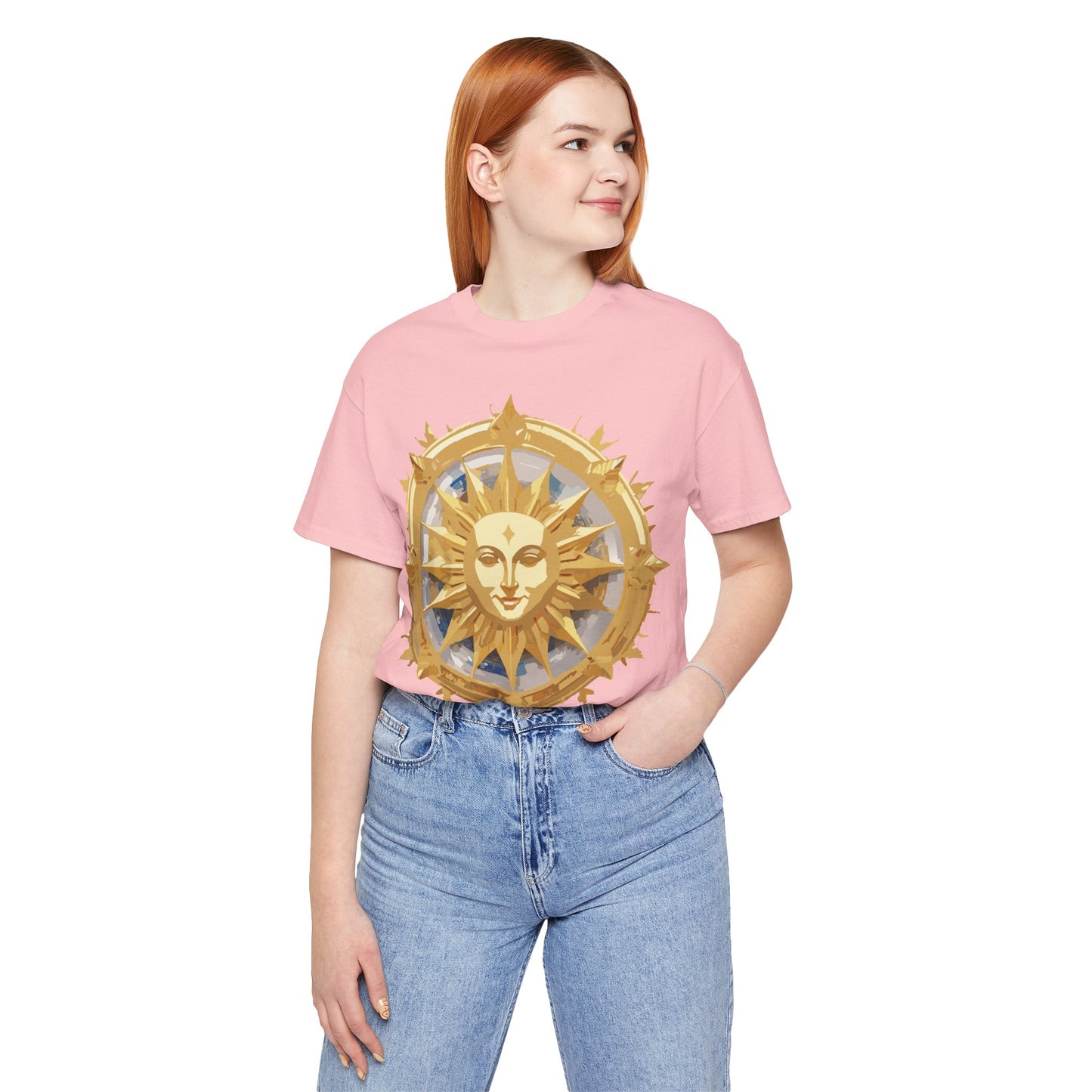 Natural Cotton Tee Shirt - Medallion Collection