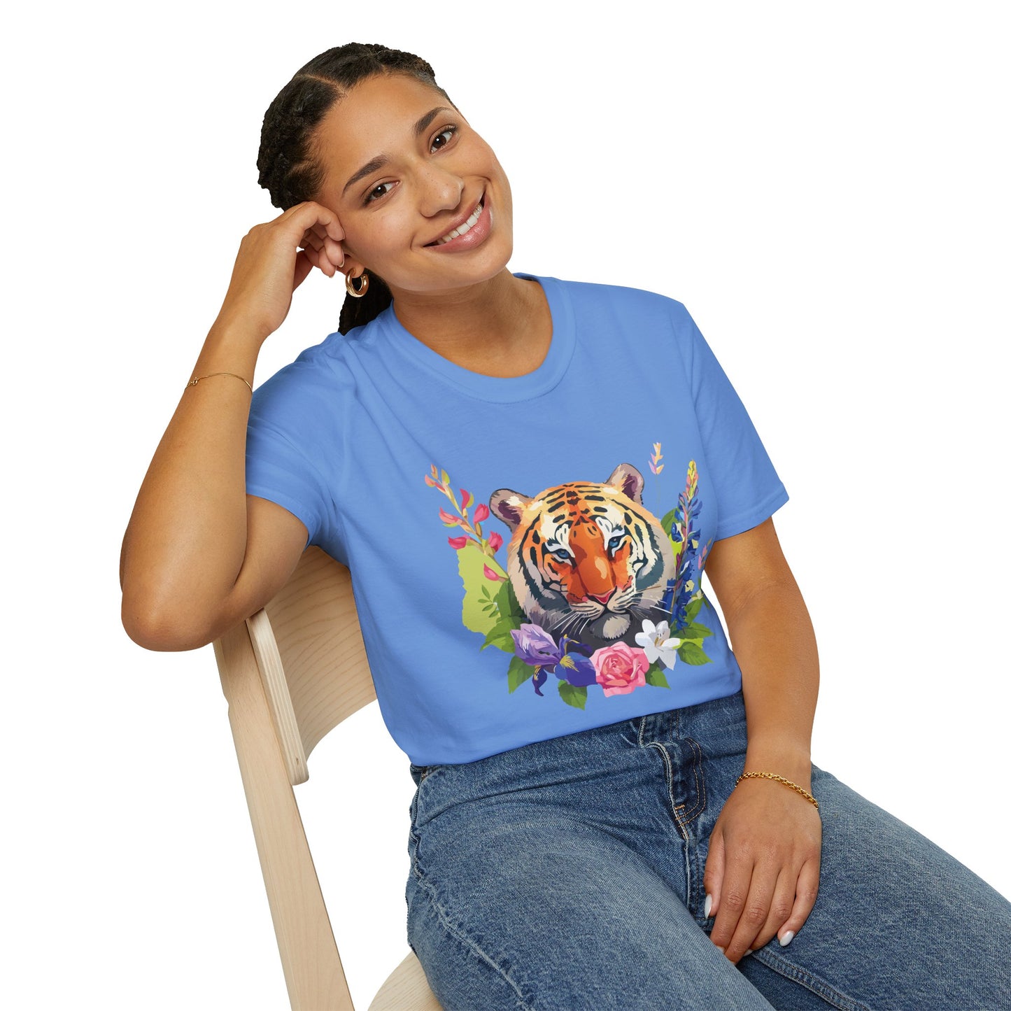 Tiger Shirt, Shirt with Tiger, Animal Tee, Shirt with Animals