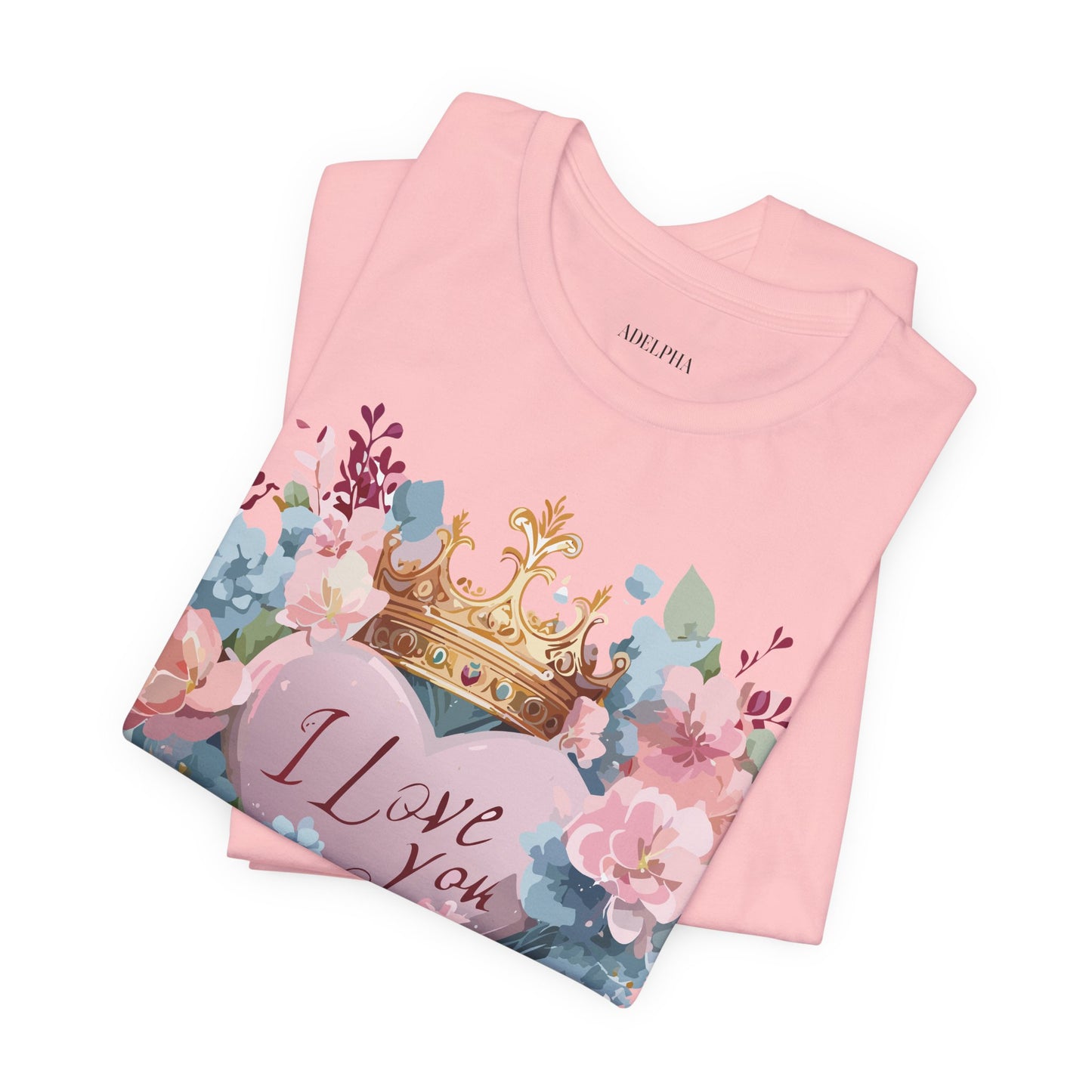 Natural Cotton Tee Shirt - Love story Collection