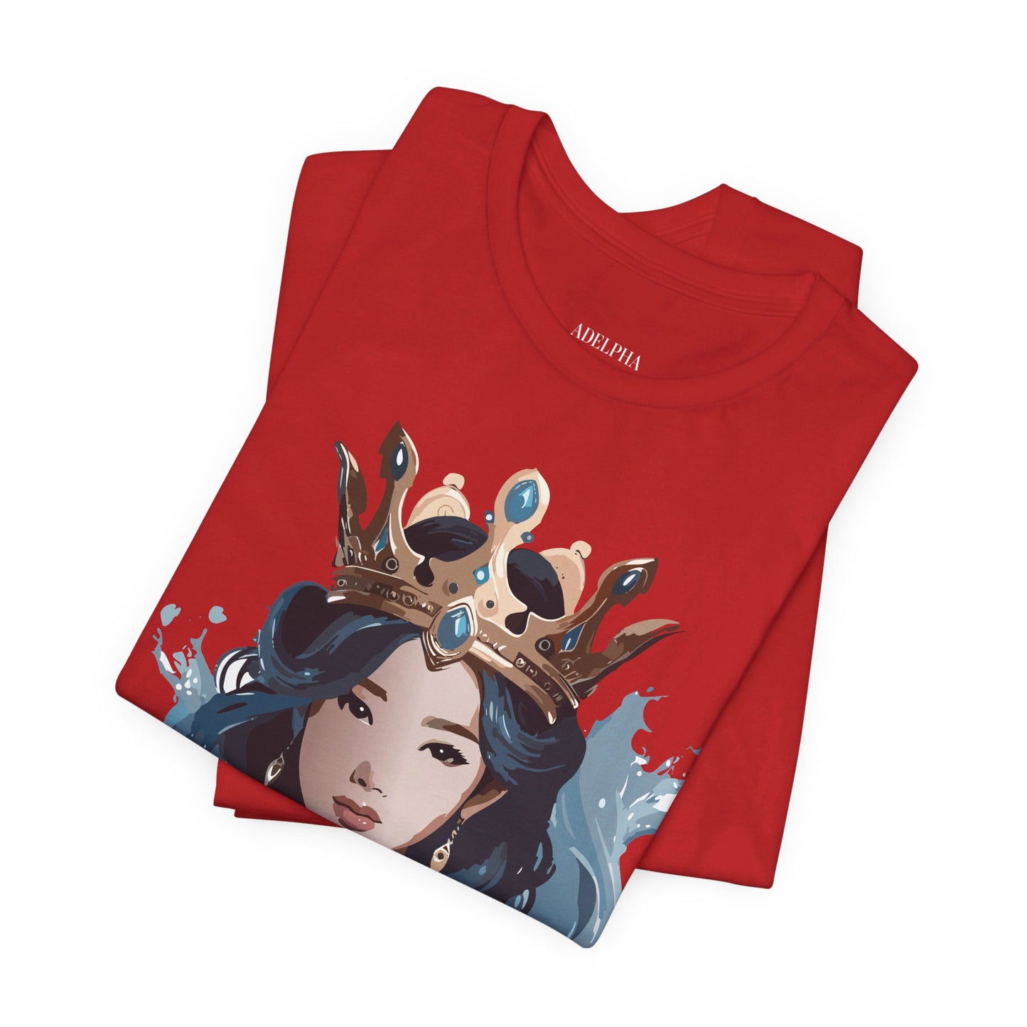 T-Shirt aus natürlicher Baumwolle – Queen Collection