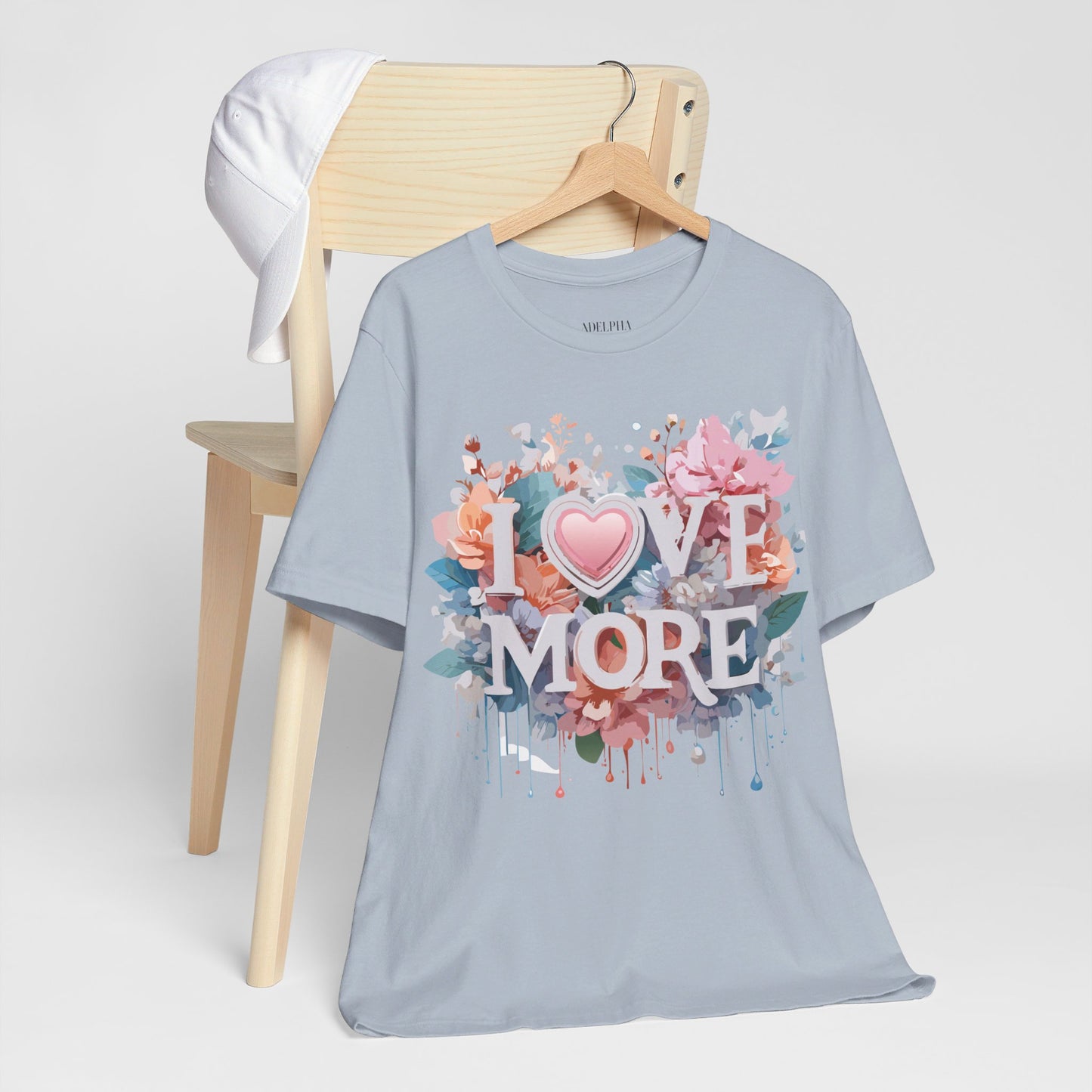 T-Shirt aus natürlicher Baumwolle – Love Story-Kollektion