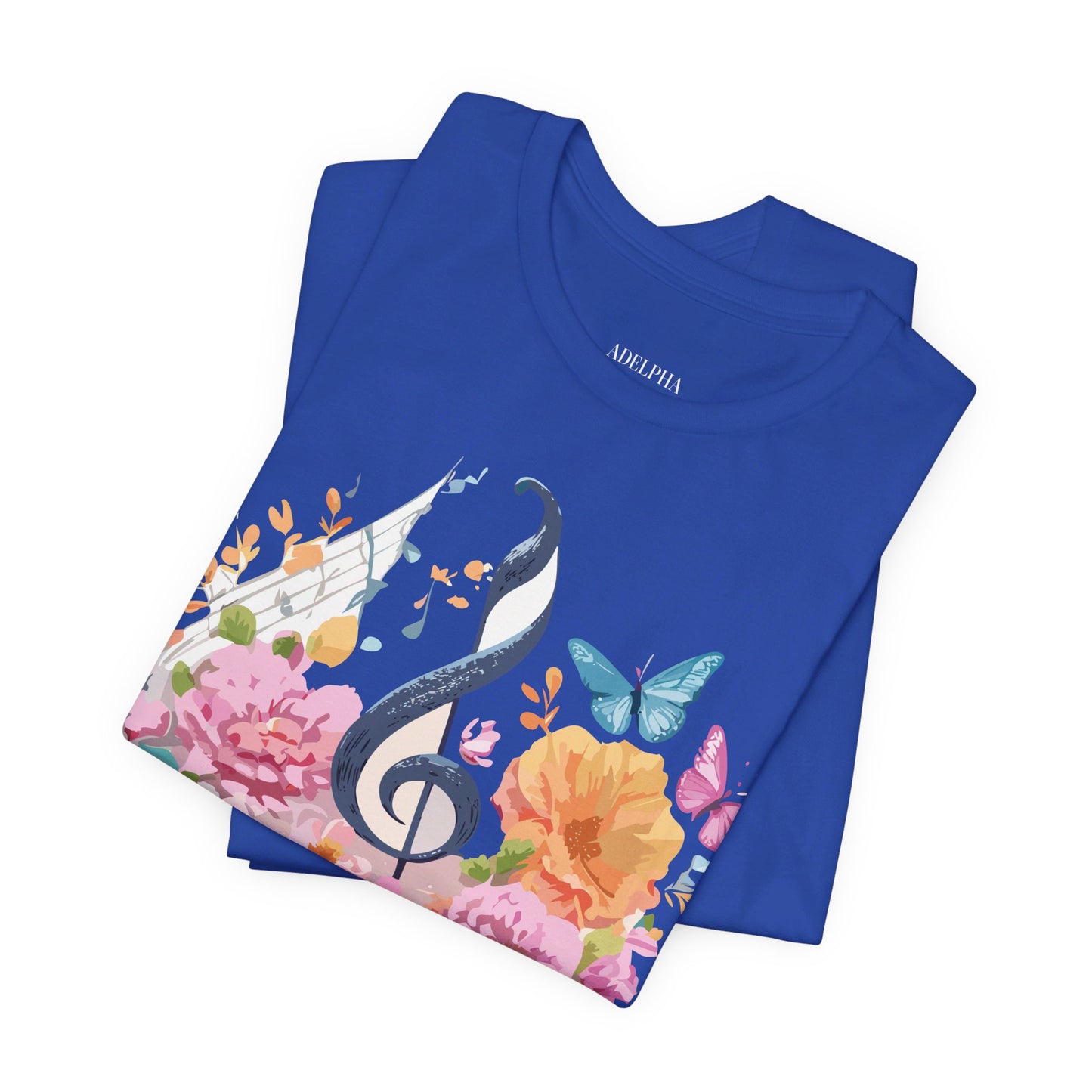 Natural Cotton Tee Shirt - Music Collection