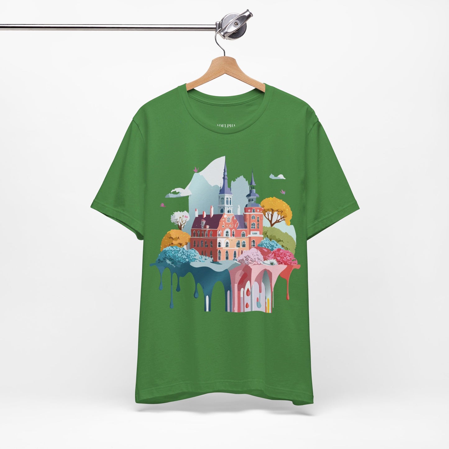 Natural Cotton Tee Shirt - Beautiful Places Collection - Warnemünde and Rostock - Germany