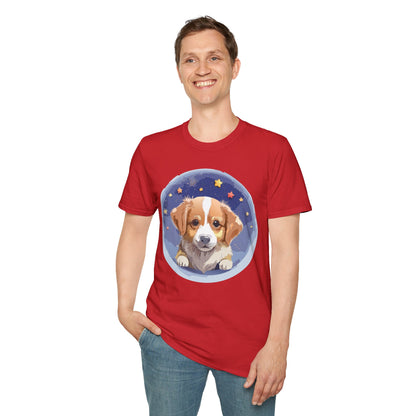 Unisex Gildan Softstyle 64000 Dog Shirt Tee Ring Spun Cotton