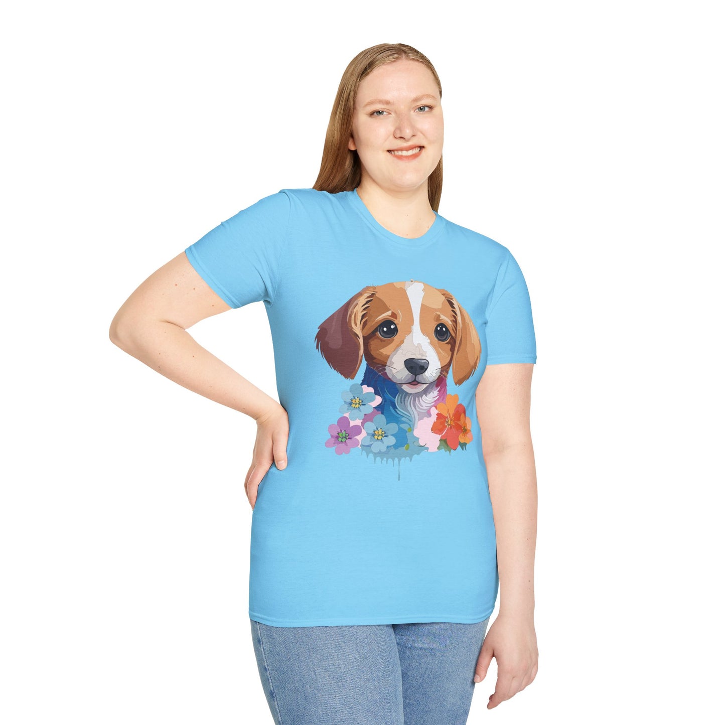 Dog Shirt, Shirt with Dog, Animal Tee, Shirt with Animals