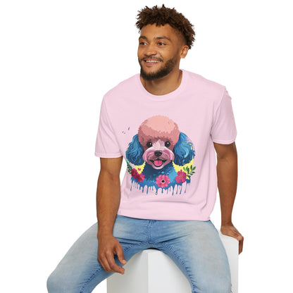 Dog Shirt Unisex Animal Tee Gildan Softstyle 64000 100 Percent Cotton