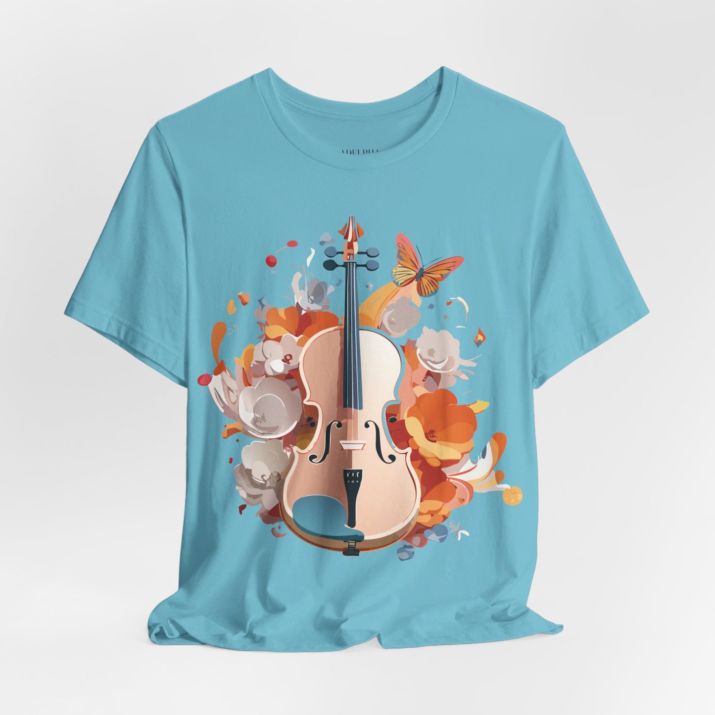 Natural Cotton Tee Shirt - Music collection