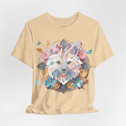 Natural Cotton Tee Shirt - Medallion Collection Printify