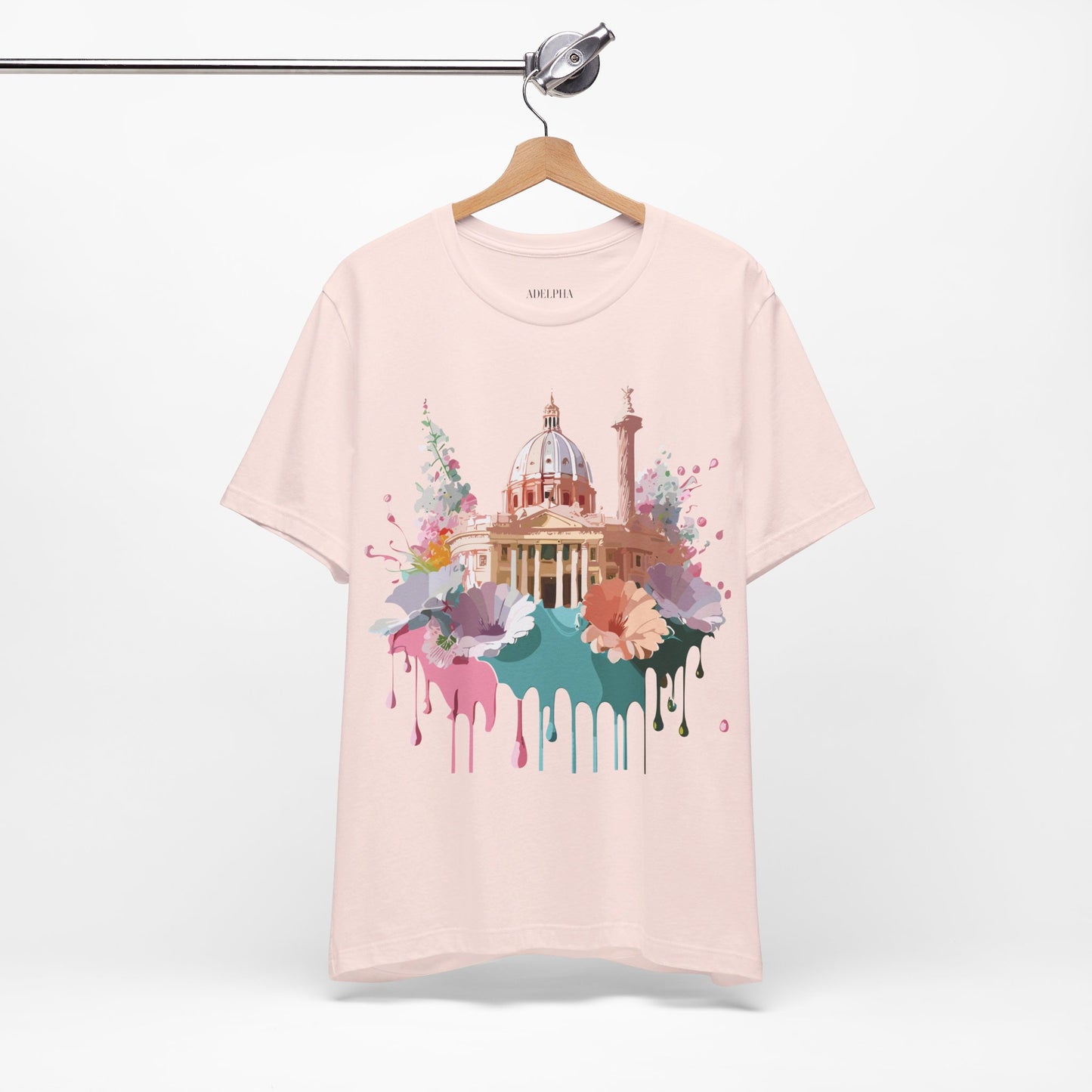 T-Shirt aus natürlicher Baumwolle - Beautiful Places Collection - Rom