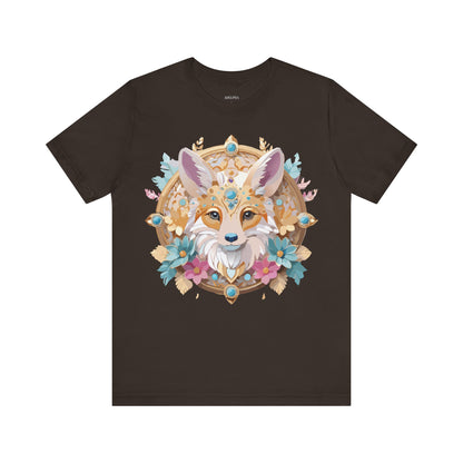 Natural Cotton Tee Shirt - Medallion Collection Printify
