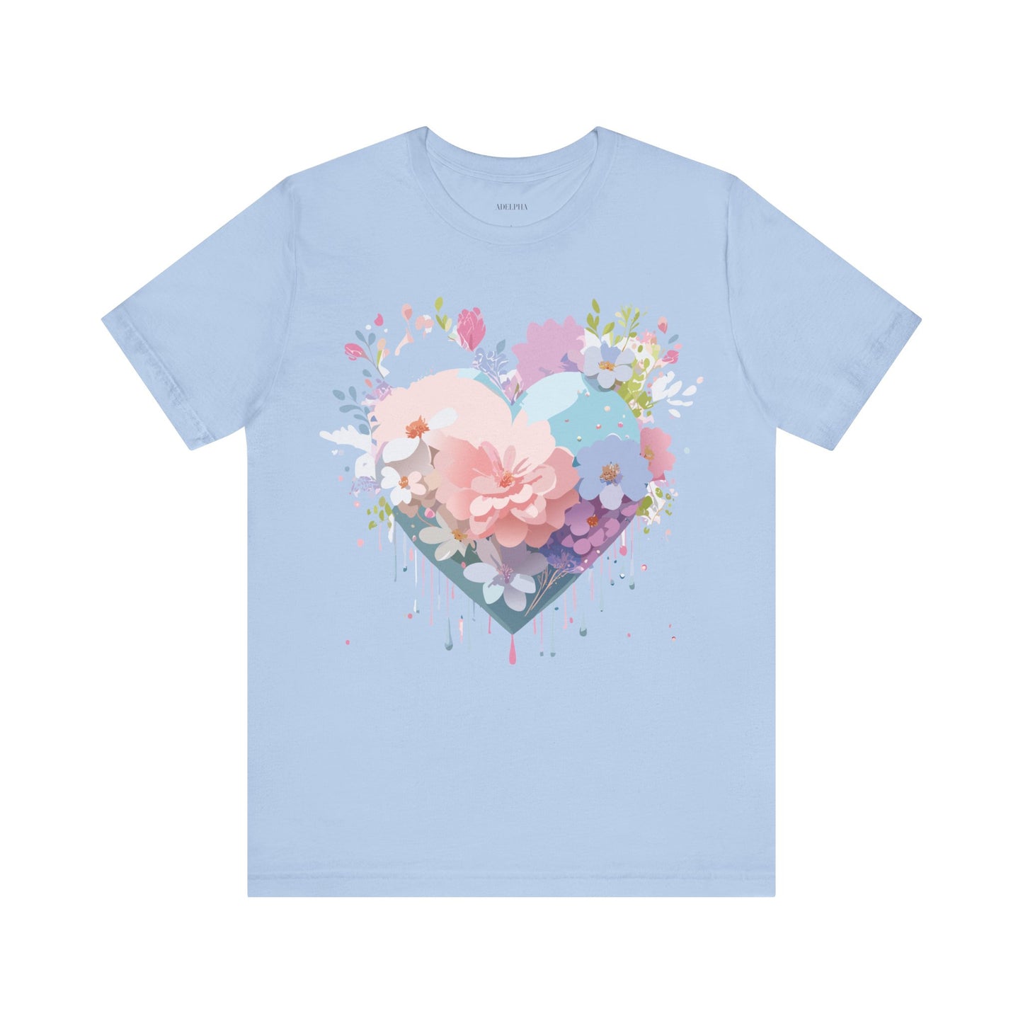 Natural Cotton Tee Shirt - Love story Collection