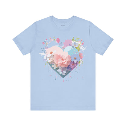 Natural Cotton Tee Shirt - Love story Collection Printify