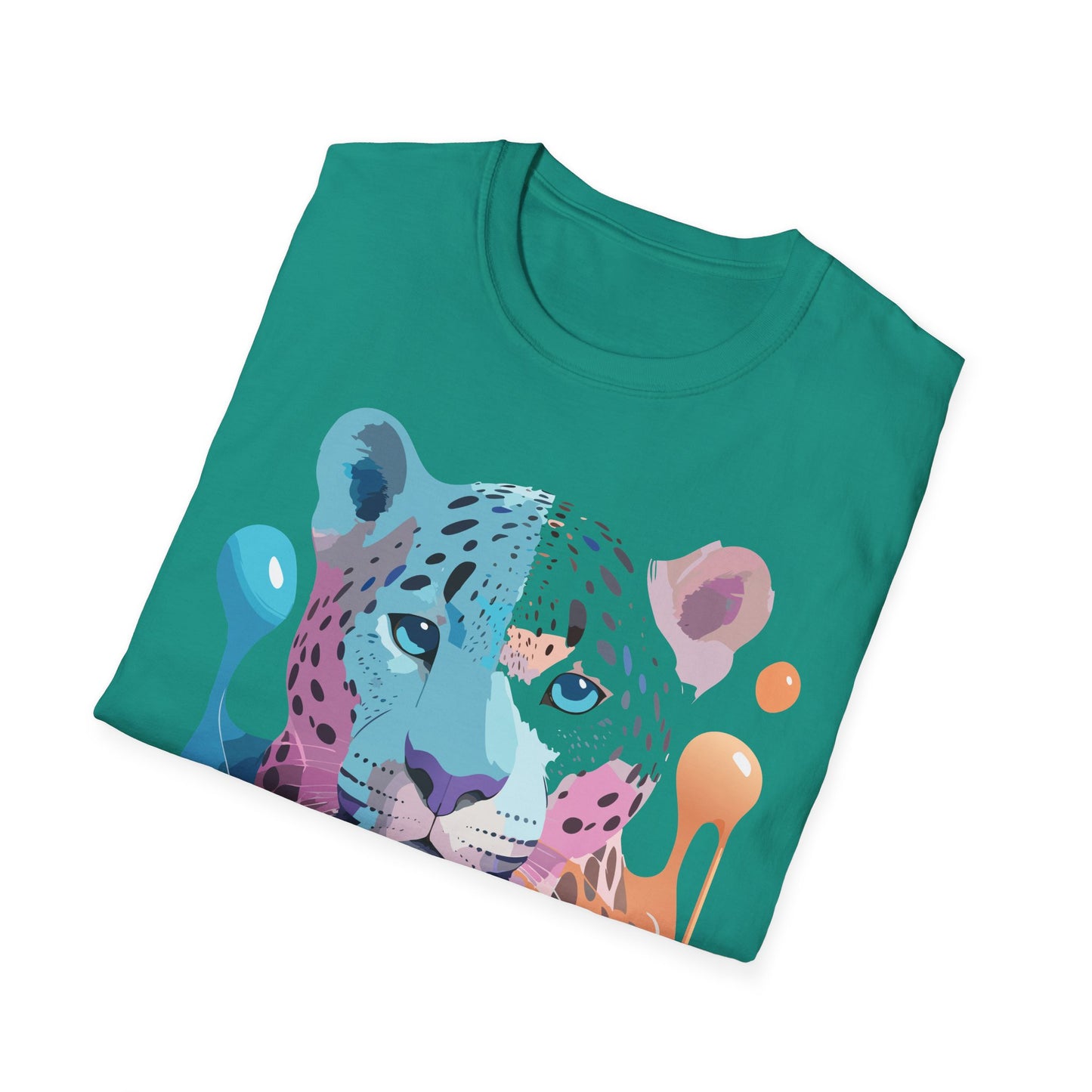 Cheetah Shirt, Shirt with Cheetah, Cheetah Tee, Shirt with Animals