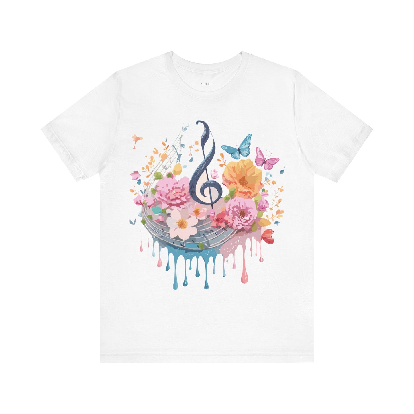 T-shirt en coton naturel - Collection Musique