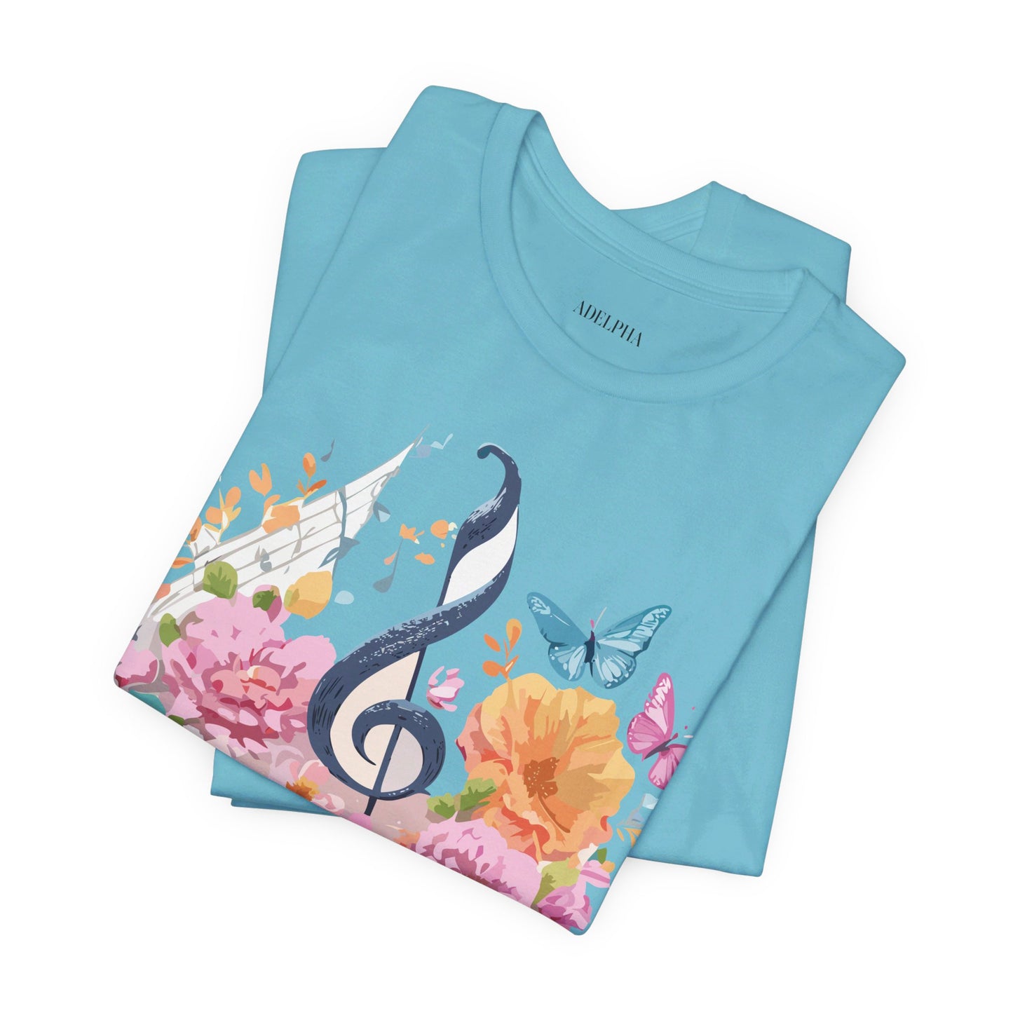 T-shirt en coton naturel - Collection Musique