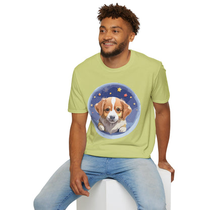 Unisex Gildan Softstyle 64000 Dog Shirt Tee Ring Spun Cotton