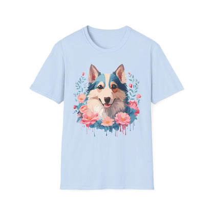 Dog Shirt Unisex Animal Tee Softstyle Cotton Lightweight Breathable
