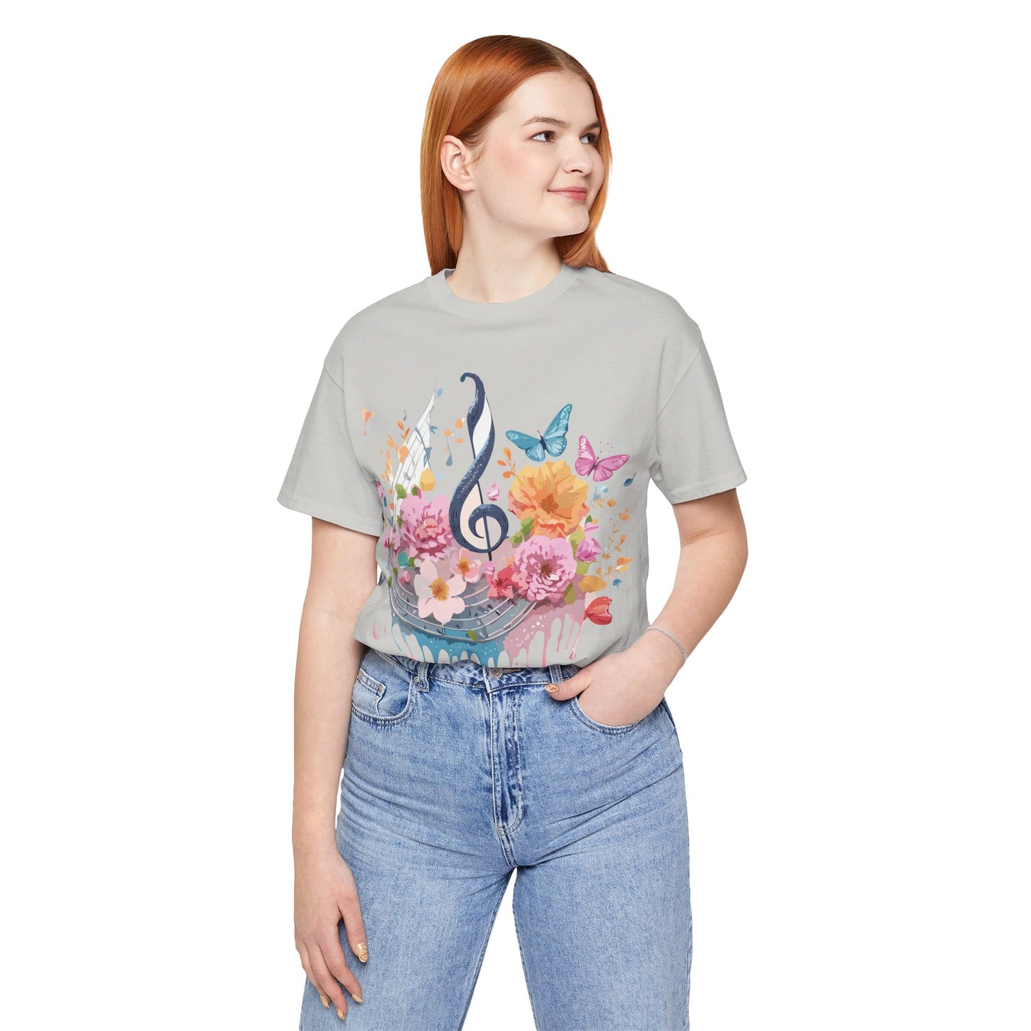 T-shirt en coton naturel - Collection Musique