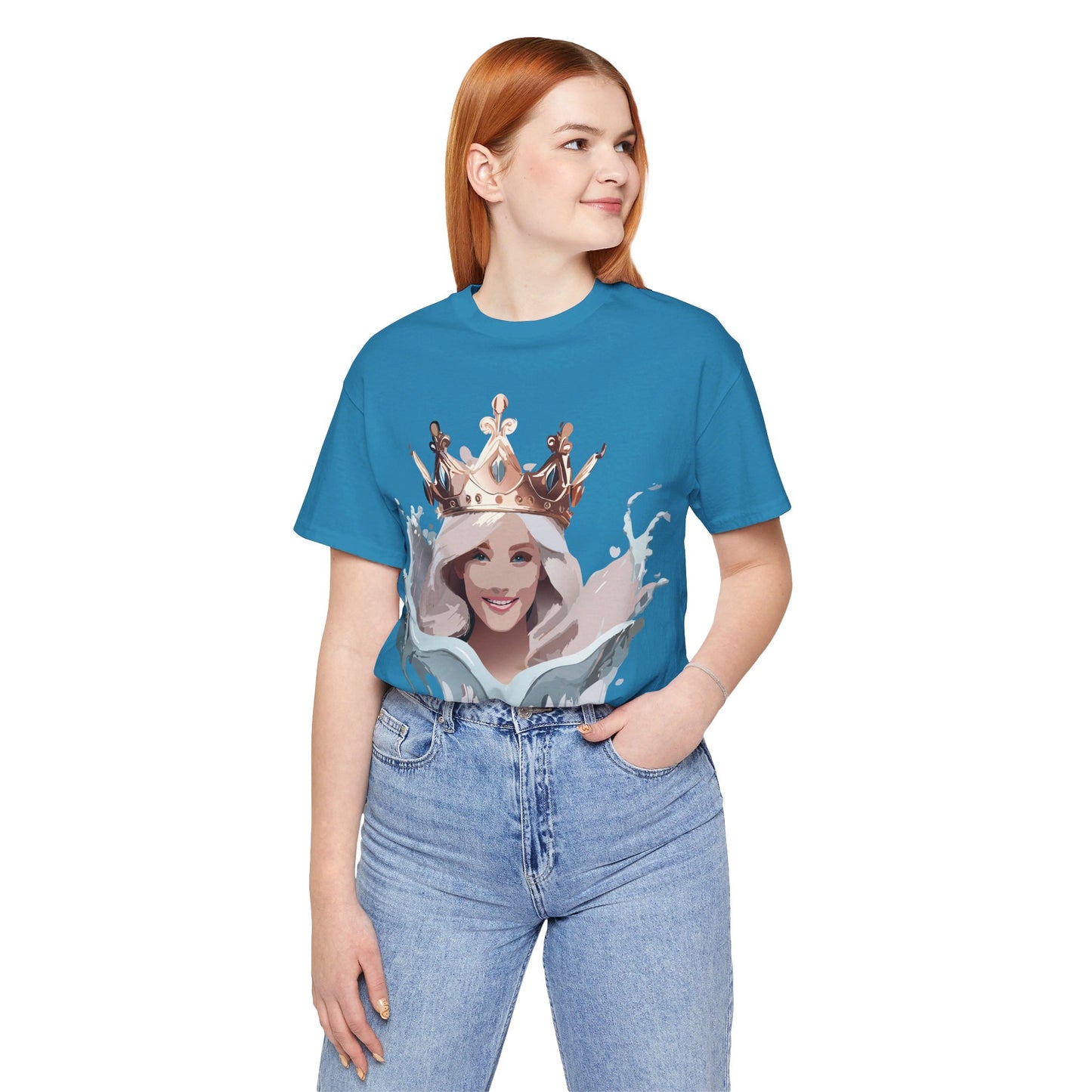 Natural Cotton Tee Shirt - Queen Collection