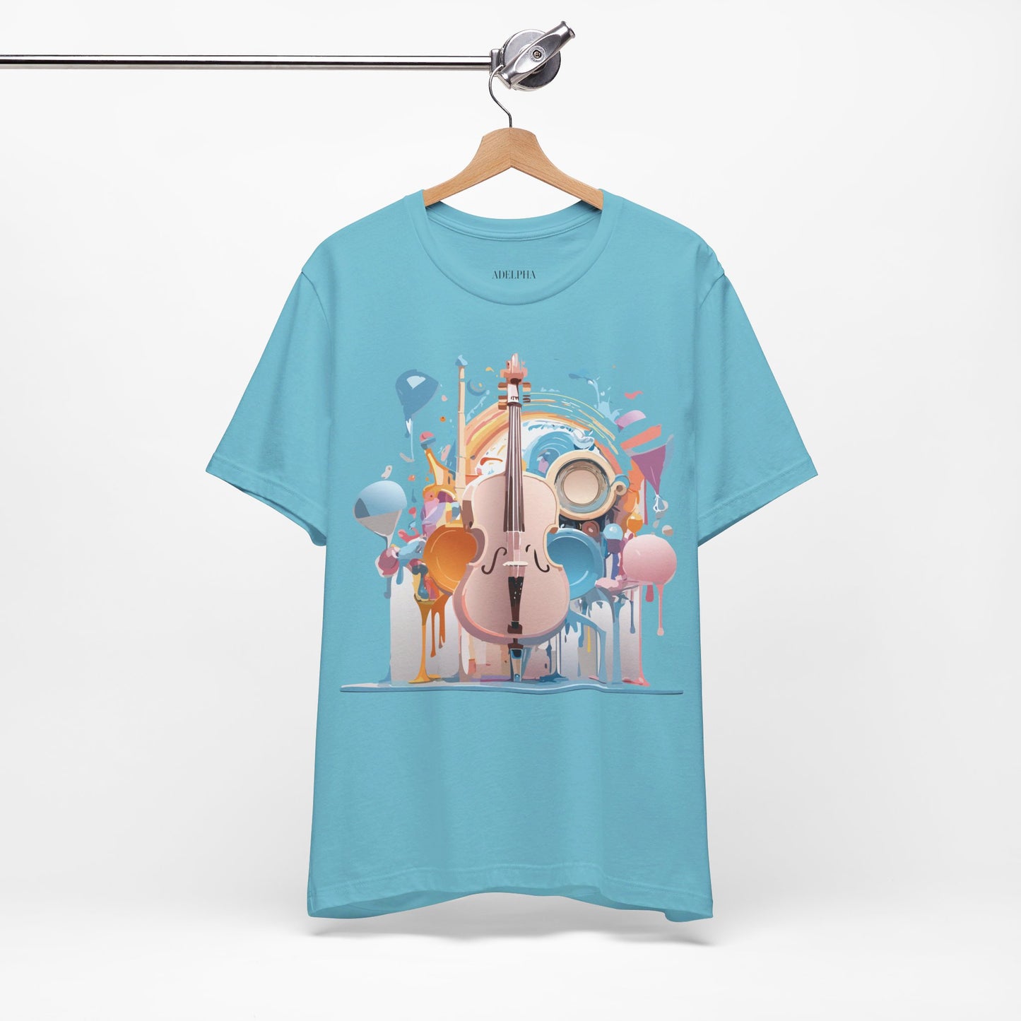 Natural Cotton Tee Shirt - Music collection