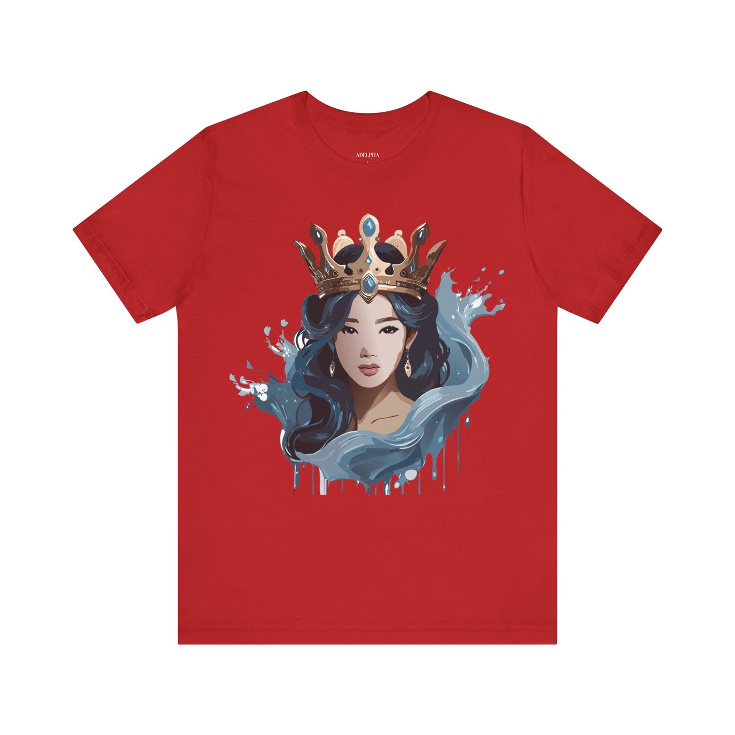 T-Shirt aus natürlicher Baumwolle – Queen Collection