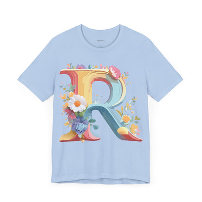 Letter Shirt, Letter R Shirt - ADELPHA