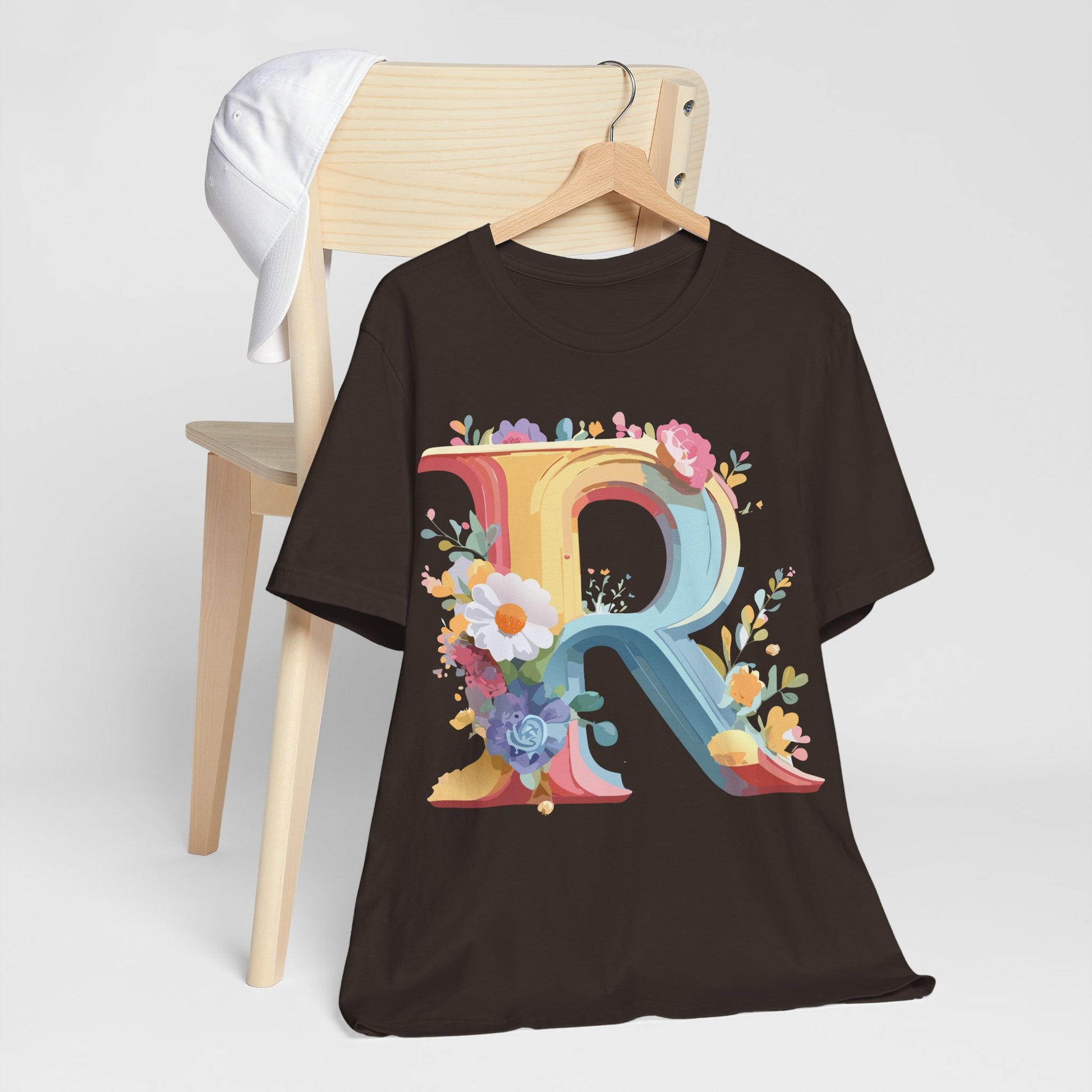 Letter Shirt, Letter R Shirt - ADELPHA