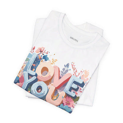 Natural Cotton Tee Shirt - Love story Collection Printify